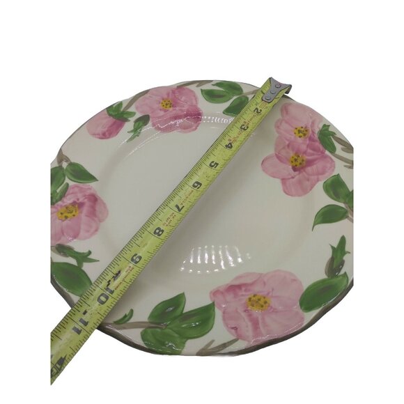 Franciscan Eathenware Desert Rose Staffordshire England  10.75"  plate - Picture 6 of 13